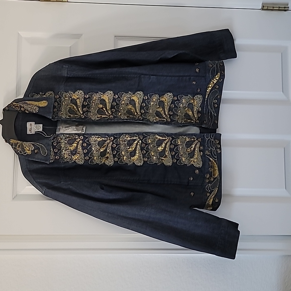 Chico's denim jacket